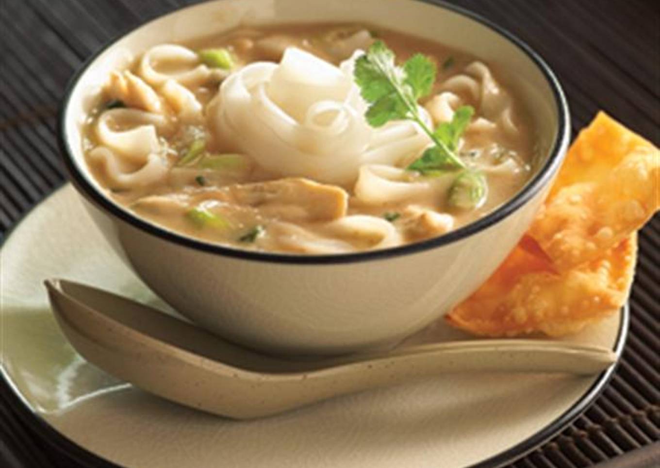 Asian Peanut Chicken Soup