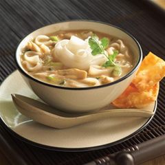A picture of Asian Peanut Chicken Soup.