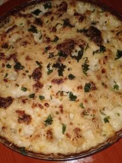 صورة لوصفة غراتان البطاطا بالدجاج بنكهة الشاورما 😘😋