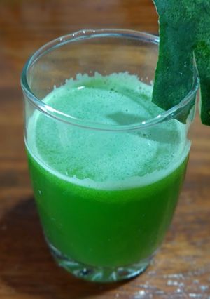 Una foto de Jugo verde de sandía 🍉