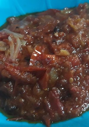 A picture of Simple tomato sauce.