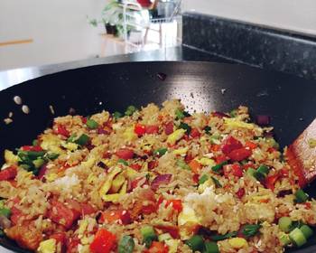 New Recipe Spam Fried Rice Delicious and Healthy