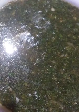 صورة لوصفة ملوخية خضره