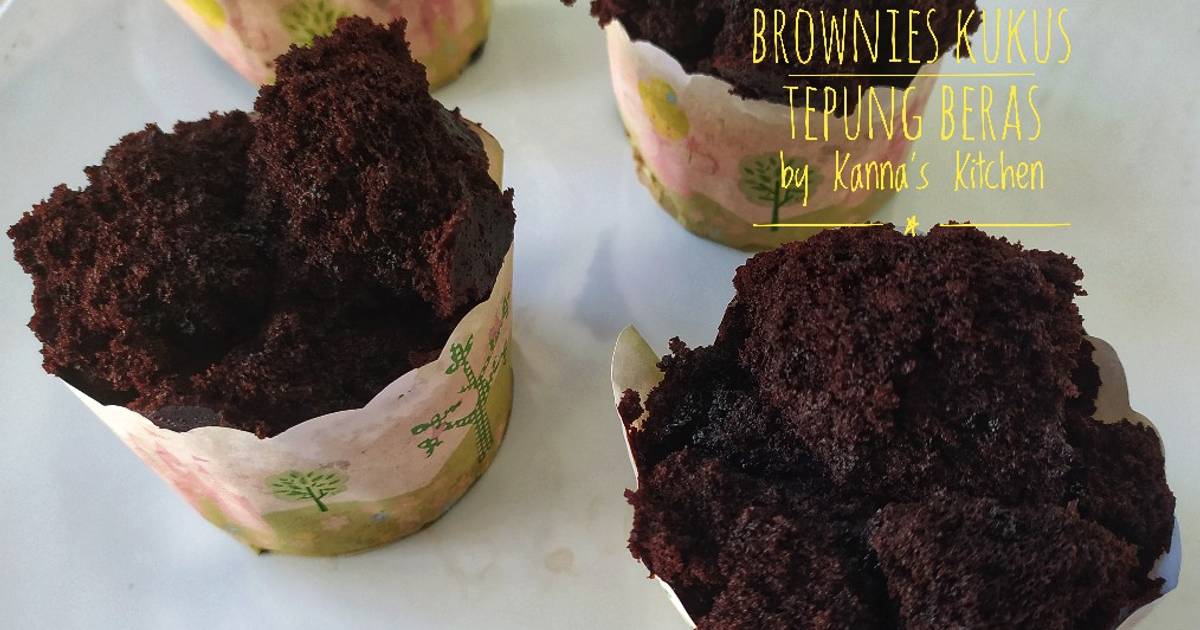 Resep Brownies kukus tepung beras oleh Riptina Pawestri Cookpad