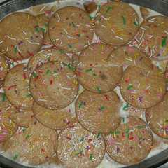 Una foto de Helado de galletas María