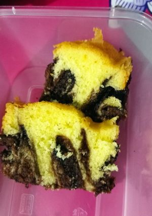Foto resep Kue marmer brownies