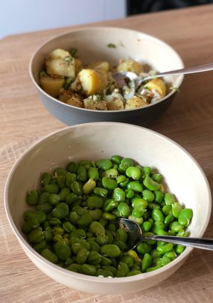 Une photo de Salades de saison