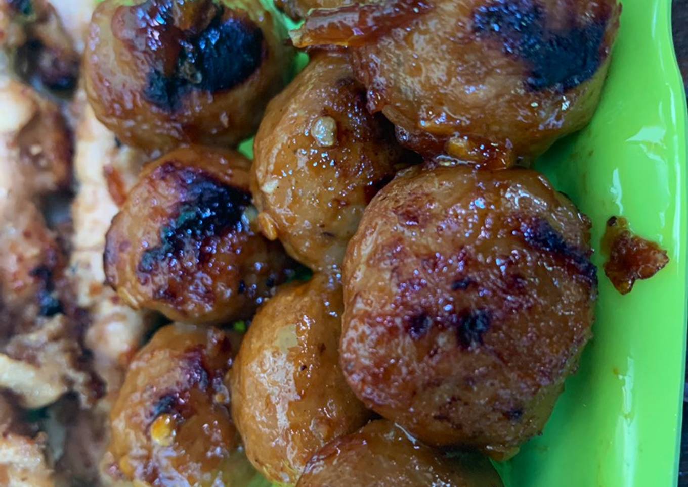 Sate Bakso bakar mercon ala diannanda