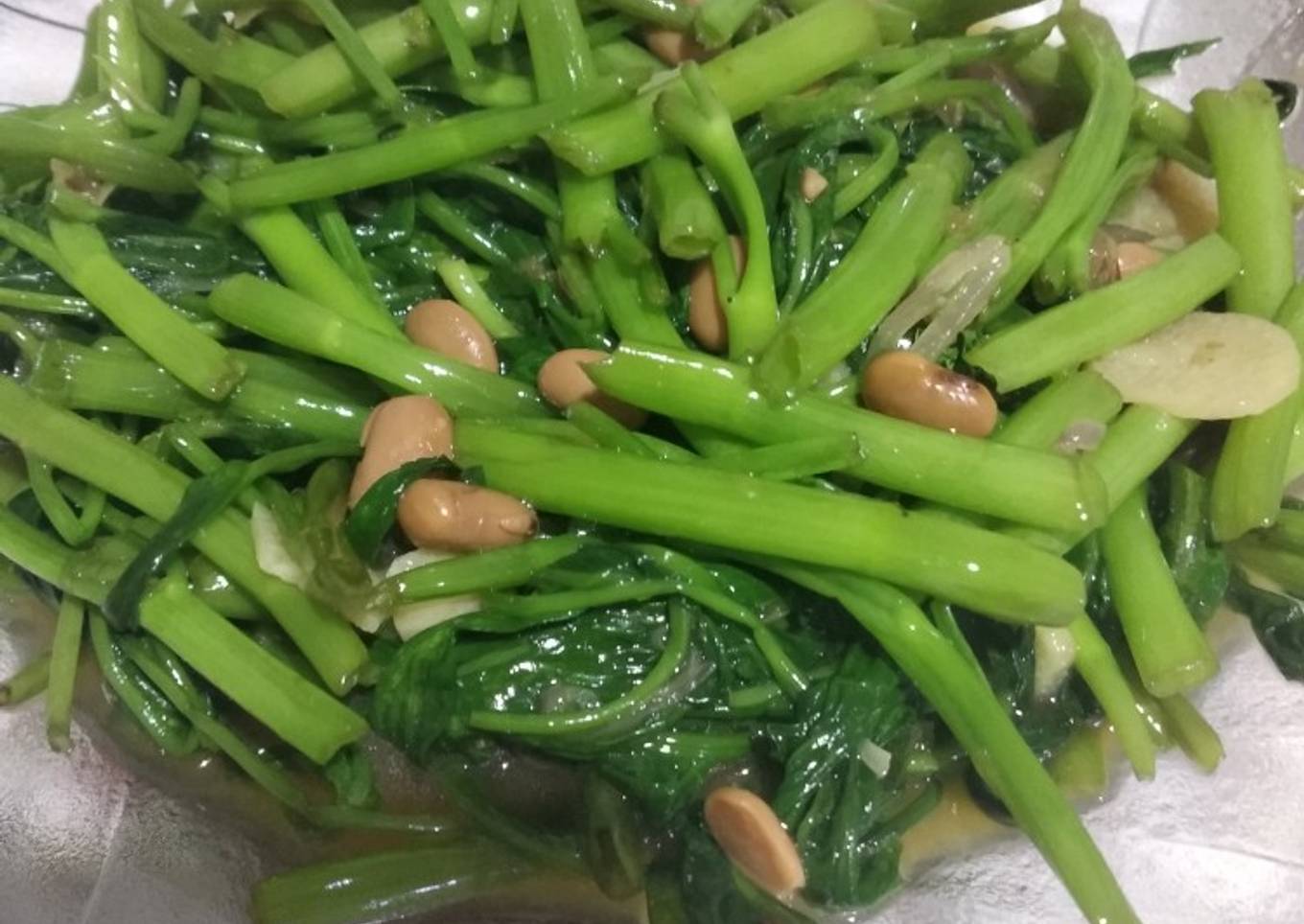 Kangkung cah Tauco