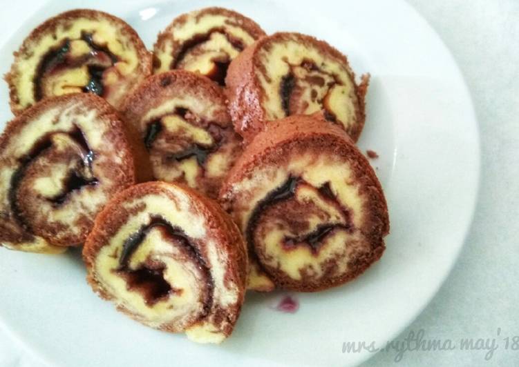 Hurraicane swiss roll wannabe #BikinRamadhanBerkesan