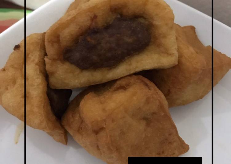 Tahu baso (tanpa food processor)