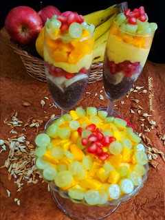 फ्रूटस पुडिंग (fruits pudding recipe in Hindi) रेसिपी मुख्य फोटो