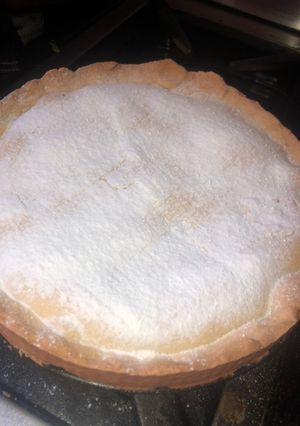 Una foto de Tarta de ricota y dulce de leche 😋