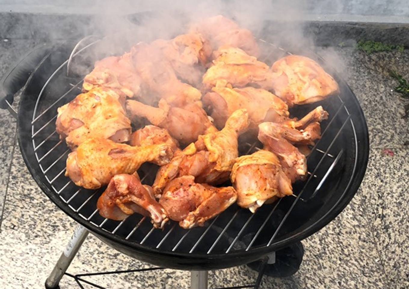 Pollos a la parilla