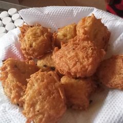 A picture of Hash brown potatoes.