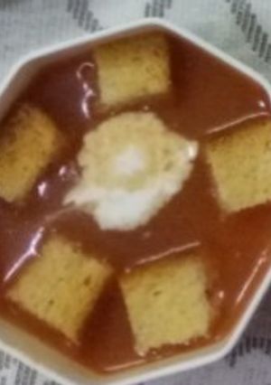A picture of Tomato soup.