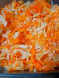 Salad Merah Putih (Wortel dan Kol) ala hokben
