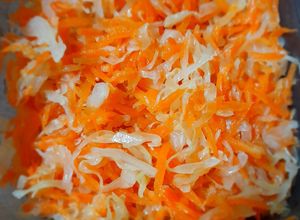 Foto resep Salad Merah Putih (Wortel dan Kol) ala hokben