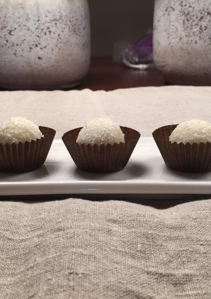 Una foto de Bolitas de coco