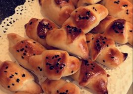 ميني كروسان بالجبن😋❤️