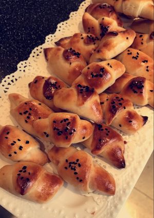 صورة لوصفة ميني كروسان بالجبن😋❤️