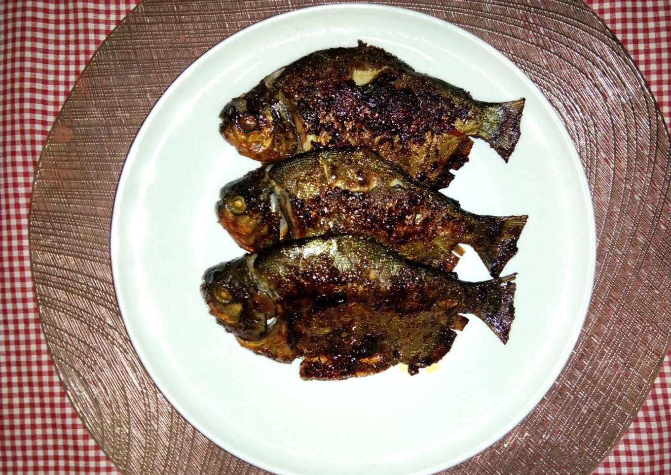 Ikan Bawal Bakar Pedas Teflon