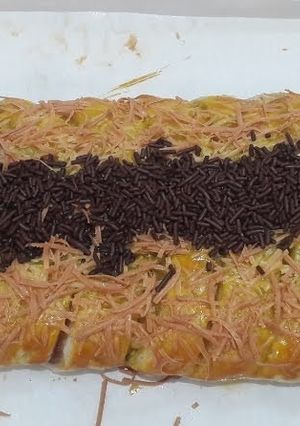 Foto resep Choco cheese banana strudel