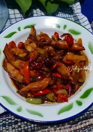 Foto resep Asin Cumi Asam Manis