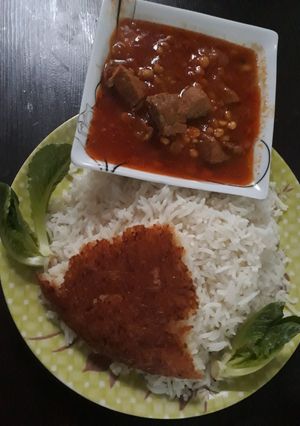 عکسی از دستور قیمه