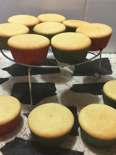 Una foto de Cupcakes de vainilla