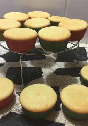Una foto de Cupcakes de vainilla