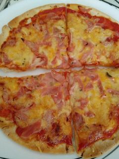 Una foto de Pizza hawaiana para torpes