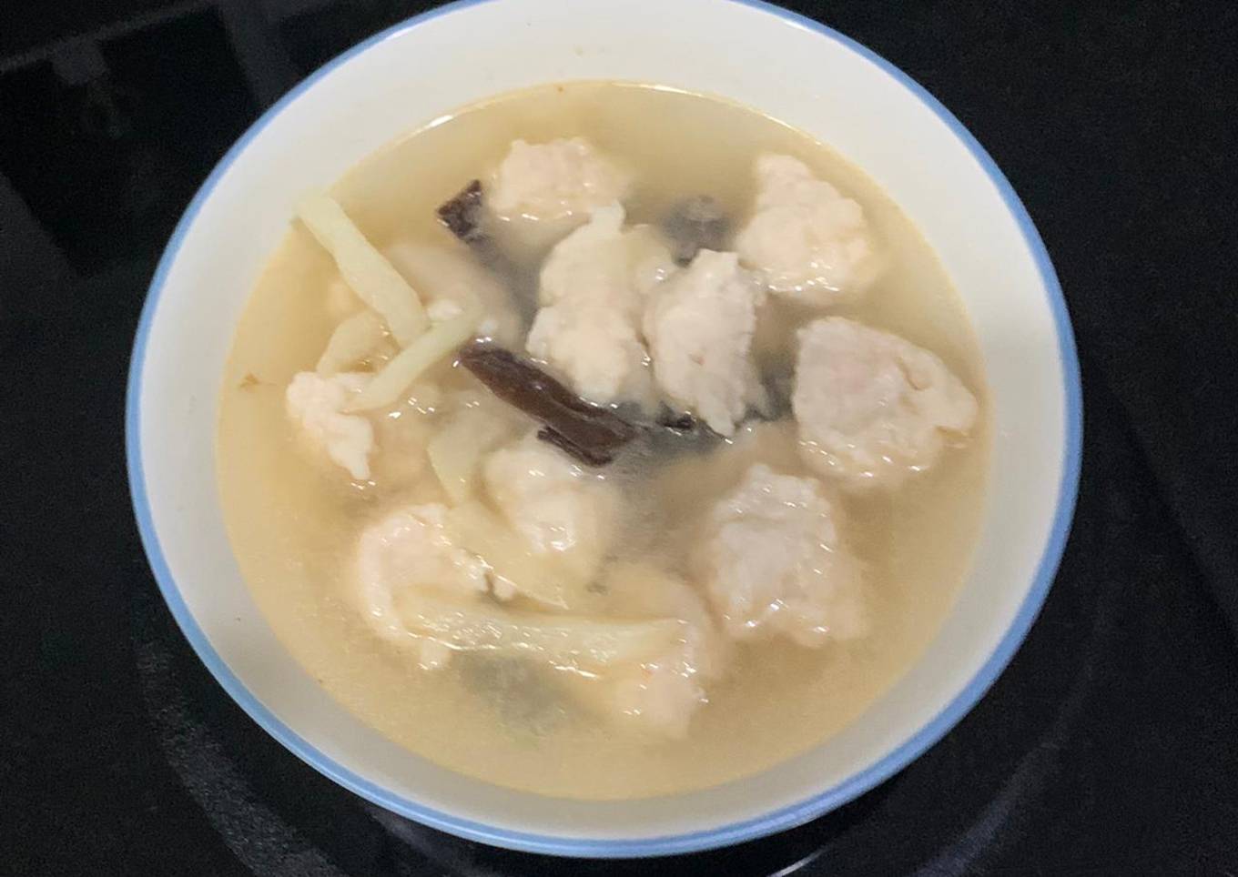 Tekwan tenggiri udang