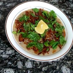 A picture of Mutton haleem😋😋😋.