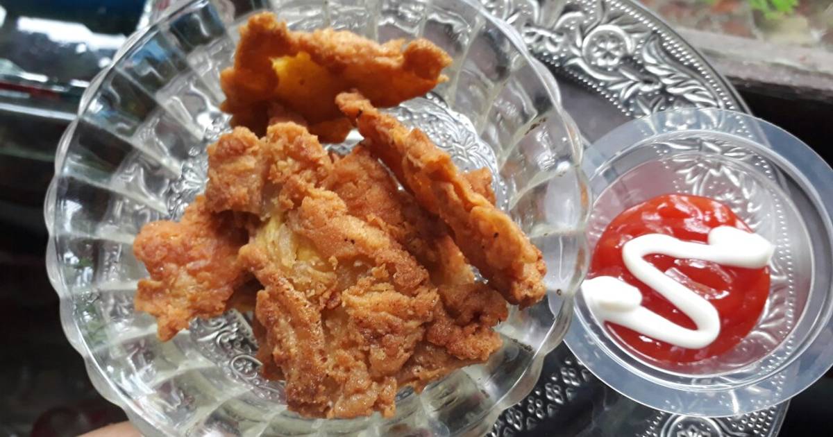 Resep Kulit ayam ala KFC oleh Widi Tri Estuti - Cookpad