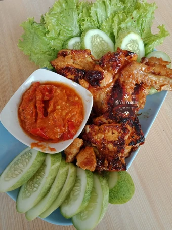 Cara Gampang Membikin Resep Ayam bakar teflon pedas manis yang Sempurna Anti Ribet, Bisa Manjain Lidah