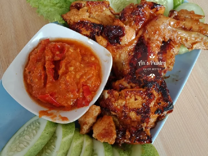 Cara Gampang Membikin Resep Ayam bakar teflon pedas manis yang Sempurna Anti Ribet, Bisa Manjain Lidah