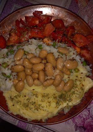 Una foto de Variedad vegetariana rápida