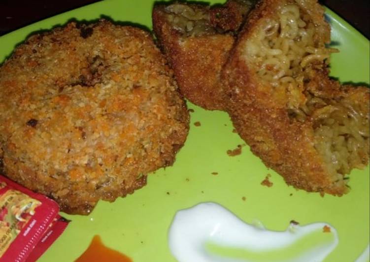 Donat Indomie tanpa kukus