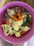 Sayur bening bunga kol