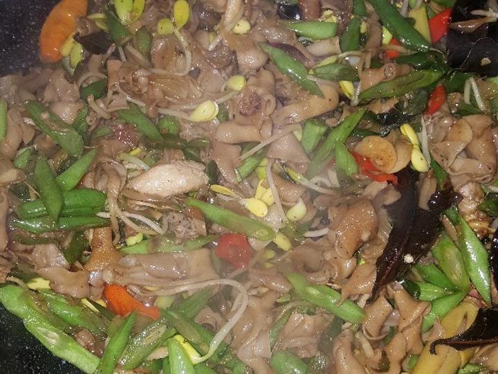 Cara Gampang Membuat Tumis buncis usus ayam cabe hijau, Sempurna