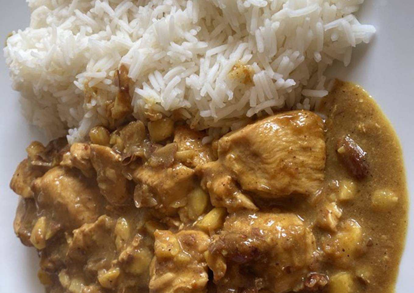 Pollo al curry