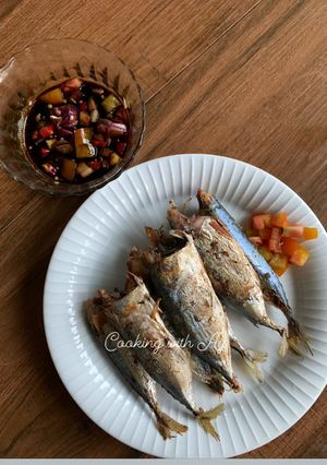 Foto resep Kembung bakar cocol
