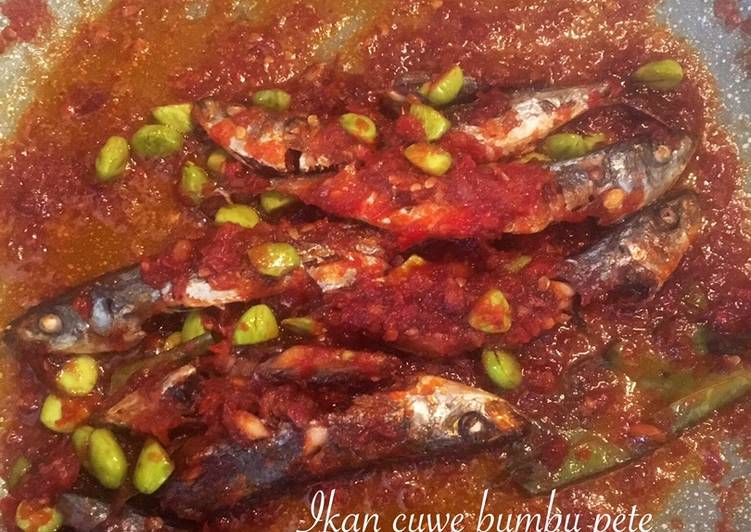 Ikan cue bumbu pete