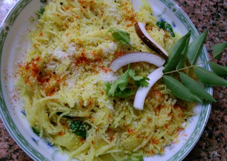 Simple Way to Prepare Homemade Vermicelli upma