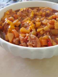 Una foto de Cocido de pata de cerdo