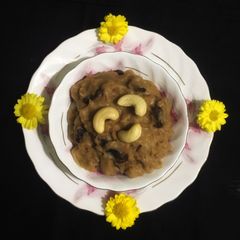 A picture of Atta Halwa.
