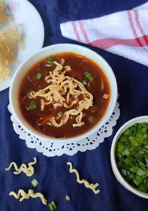A picture of Monchow Soup.