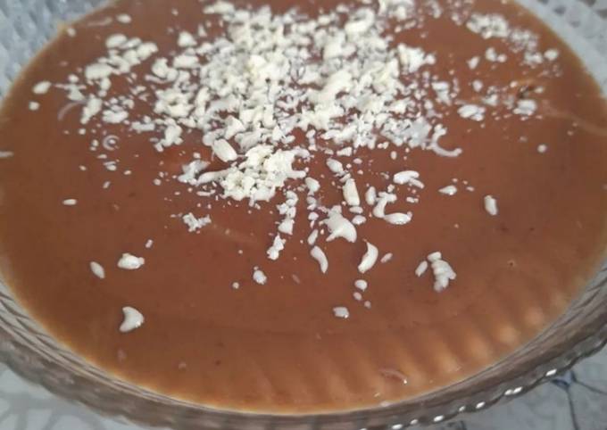 Natillas de chocolate al estilo tarta de la abuela en Mambo Receta