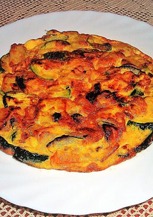 Foto principal de Tortilla de calabacín y patata- tupper